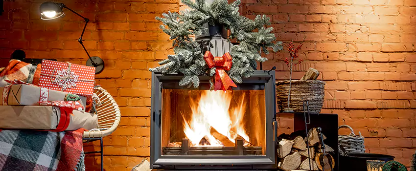 Travis Industries Linear Gas Fireplace Installation in Wilkinsburg, Pennsylvania
