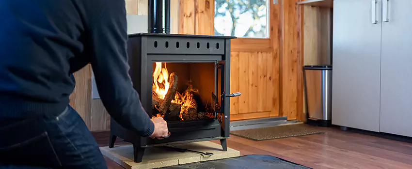 Open Hearth Wood Fireplace Installation in Wilkinsburg, PA