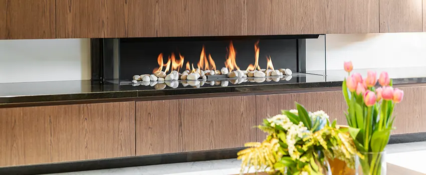Double-height Fireplace Design Refurbishment in Wilkinsburg, Pennsylvania