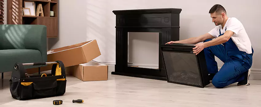 Old Rusted Metal Fireplace Repair And Replacement in Wilkinsburg, PA